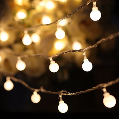 110V US 220V EU Plug Battery Christmas Light 10M 100LEDS 6M 40LEDS Cherry Balls Fairy String Lights Operated Wedding
110V US 220V EU Plug Battery Christmas Light 10M 100LEDS 6M 40LEDS Cherry Balls Fairy String Lights Operated Wedding