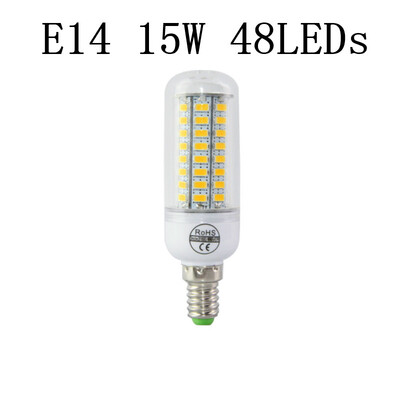 E27 E14 220V Corn Lamps Energy saving Bulb LED Lamp Bulb Lights SMD 5730 Chandelier Spotlight LEDs Corn Bulb
E27 E14 220V Corn Lamps Energy saving Bulb LED Lamp Bulb Lights SMD 5730 Chandelier Spotlight LEDs Corn Bulb