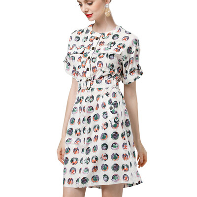 BURDULLY Ladies Fashion Dress Print Work Business Casual Party Summer Dresses Women 2018 Basic Party Luxury Dresses Designers
BURDULLY Ladies Fashion Dress Print Work Business Casual Party Summer Dresses Women 2018 Basic Party Luxury Dresses Designers