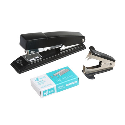 Dongge ST123 metal steel durable office stapler set stapler staple nail remover 12 nail
Dongge ST123 metal steel durable office stapler set stapler staple nail remover 12 nail