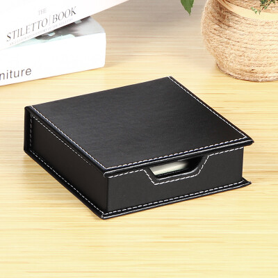 Yappies leather note box note paper box business office supplies stationery creative home desktop storage box change box small items finishing box black needle
Yappies leather note box note paper box business office supplies stationery creative home desktop storage box change box small items finishing box black needle