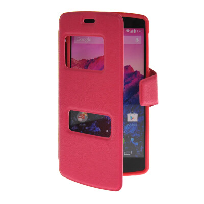 MOONCASE View Window Leather Side Flip Pouch Hard board Shell Back Case Cover for LG Google Nexus 5 Hot pink
MOONCASE View Window Leather Side Flip Pouch Hard board Shell Back Case Cover for LG Google Nexus 5 Hot pink