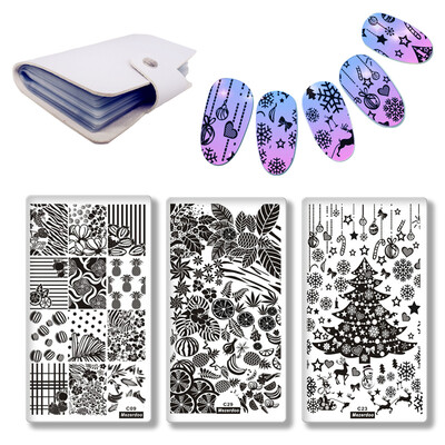 Fruit Tree Stripe Nail Plate 4Pc Set Nails Art Image Stamp Stamping Plates Manicure Templates Diy Nail Painting Decoration Tools
Fruit Tree Stripe Nail Plate 4Pc Set Nails Art Image Stamp Stamping Plates Manicure Templates Diy Nail Painting Decoration Tools