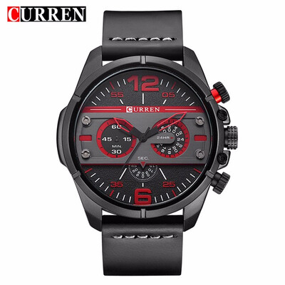CURREN 2017Men Watch Luxury Brand Army Military Watch Men Leather Sport Watches Quartz Waterproof Wristwatch relogio mascul 8259
CURREN 2017Men Watch Luxury Brand Army Military Watch Men Leather Sport Watches Quartz Waterproof Wristwatch relogio mascul 8259