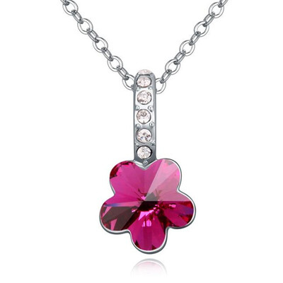 Crystal Plum Pendant Necklace Made With Austrian Crystals From Swa Elements For Women Gift White Gold Plated 17544
Crystal Plum Pendant Necklace Made With Austrian Crystals From Swa Elements For Women Gift White Gold Plated 17544