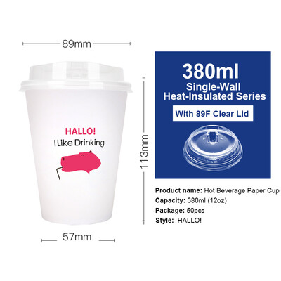 OTOR 12oz16oz Paper Coffee Tea Cup Disposable Tableware For Cafe Shop Wedding Babyshower Children Birthday Party 50pcs
OTOR 12oz16oz Paper Coffee Tea Cup Disposable Tableware For Cafe Shop Wedding Babyshower Children Birthday Party 50pcs