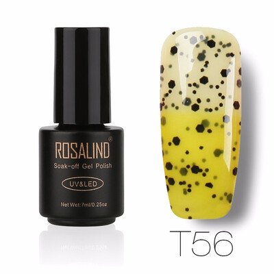 ROSALIND Gel 1S 7ML Changing Temperature Nail Polish UV LED Glitter Manicure Nail Art Semi Permanent Soak Off Gel Lacquer
ROSALIND Gel 1S 7ML Changing Temperature Nail Polish UV LED Glitter Manicure Nail Art Semi Permanent Soak Off Gel Lacquer