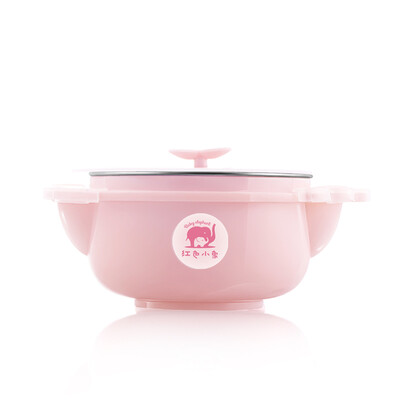 Red baby elephant baby water insulation bowl baby stainless steel food supplement tableware - pink
Red baby elephant baby water insulation bowl baby stainless steel food supplement tableware - pink