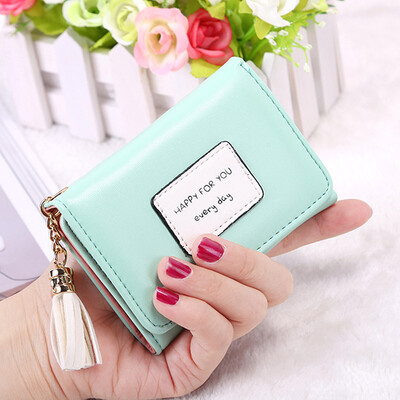 New Fashion Womens Simple Vintage Wallet Solid Color Letters Pattern Trifold Short Purse Wallet for Girls
New Fashion Womens Simple Vintage Wallet Solid Color Letters Pattern Trifold Short Purse Wallet for Girls
