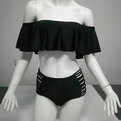 Swimsuit Sexy Big Lotus Leaf Solid Bikini One Shoulder Womens Swimsuits High Waist Beach Bathing Suit
Swimsuit Sexy Big Lotus Leaf Solid Bikini One Shoulder Womens Swimsuits High Waist Beach Bathing Suit