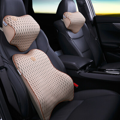 KING ETING car lumbar headrest space memory cotton back cushion car lumbar pillow neck pillow set breathable three-piece set of rice
KING ETING car lumbar headrest space memory cotton back cushion car lumbar pillow neck pillow set breathable three-piece set of rice