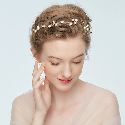 Jonnafe Simple Crystal Hair Vine Bridal Headband Tiara Pearl Wedding Accessories Hair Jewelry Bridesmaid Headpiece
Jonnafe Simple Crystal Hair Vine Bridal Headband Tiara Pearl Wedding Accessories Hair Jewelry Bridesmaid Headpiece