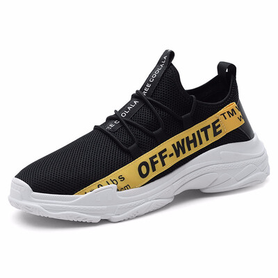 New Version Fashion Mesh Lace Up Sneaker High Quality Male Casual Shoes Letter Print Sport Running Shoes
New Version Fashion Mesh Lace Up Sneaker High Quality Male Casual Shoes Letter Print Sport Running Shoes