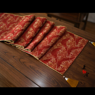 Thick Tablerunner Europe Wine Red 2018 Wave Wedding Table Runner cloth Luxury Embroidery Room Sofa Home Hotel Bedding Decoration
Thick Tablerunner Europe Wine Red 2018 Wave Wedding Table Runner cloth Luxury Embroidery Room Sofa Home Hotel Bedding Decoration