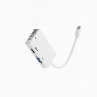 Huayuan 3 in 1 Mini DisplayPort Thunderbolt to HDMIDVIVGA Display Port Cable Adapter
Huayuan 3 in 1 Mini DisplayPort Thunderbolt to HDMIDVIVGA Display Port Cable Adapter