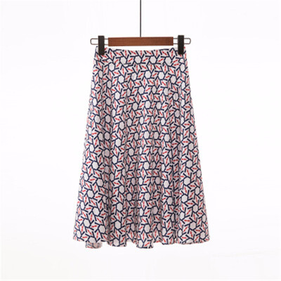 High Waist Floral Print Women Elegant Skirts Elastic Waist Summer Skirt Casual Party Faldas Mujer Saias
High Waist Floral Print Women Elegant Skirts Elastic Waist Summer Skirt Casual Party Faldas Mujer Saias