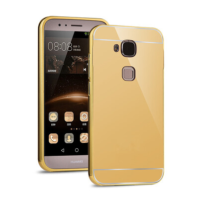 MOONCASE Plating Metal Frame Edge Mirror Back Protective Shell 2 in 1 Thin Case Cover for Huawei Maimang 4
MOONCASE Plating Metal Frame Edge Mirror Back Protective Shell 2 in 1 Thin Case Cover for Huawei Maimang 4