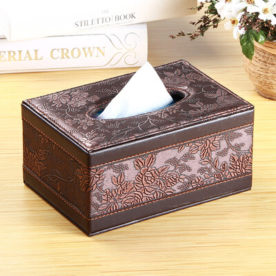 Yapi Shi leather large tissue box tray creative continental family car paper pumping box living room desktop napkin carton embroidery
Yapi Shi leather large tissue box tray creative continental family car paper pumping box living room desktop napkin carton embroidery