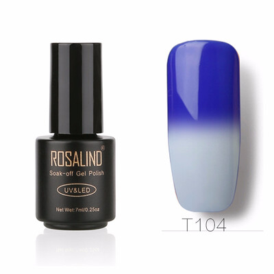 ROSALIND Gel 1S Temperature Changing Nail Polish 7ml Soak off Nail Gel Polish Vernis Semi Permanent UV LED Glitter Nail Lacquer
ROSALIND Gel 1S Temperature Changing Nail Polish 7ml Soak off Nail Gel Polish Vernis Semi Permanent UV LED Glitter Nail Lacquer