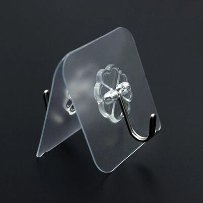Hook stickers thickening nail-free kitchen bathroom bathroom hook transparent transparent stickers 10 Pack
Hook stickers thickening nail-free kitchen bathroom bathroom hook transparent transparent stickers 10 Pack