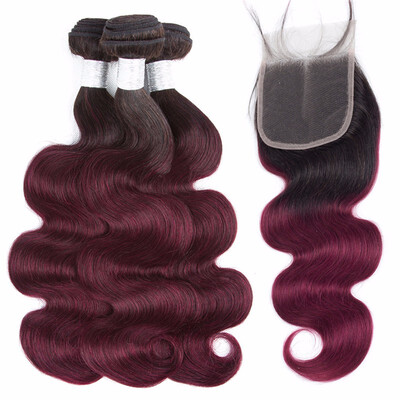 HCDIVA 1b 99J Brazilian Hair Weave Bundles Body Wave Human Hair 3 Bundles with Closure Free Middle Three Part Smoora Hair Virgin
HCDIVA 1b 99J Brazilian Hair Weave Bundles Body Wave Human Hair 3 Bundles with Closure Free Middle Three Part Smoora Hair Virgin