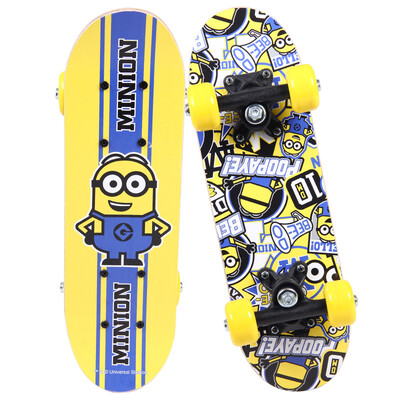 Shendang Dad Xiao Huangren Minions 2-6 years old children skateboard mini double rocker scooter beginners entry four round small skateboard XCD71147
Shendang Dad Xiao Huangren Minions 2-6 years old children skateboard mini double rocker scooter beginners entry four round small skateboard XCD71147