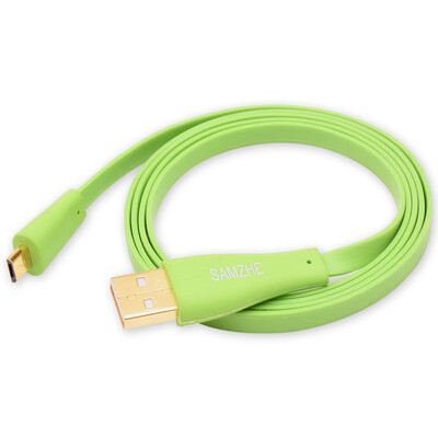 Shanze (SAMZHE) QSU-701 позолоченный ультратонкий плоский Micro USB данные / зарядный кабель Samsung / HTC и другой кабель для мобильного телефона 1 м зеленый
Shanze (SAMZHE) QSU-701 позолоченный ультратонкий плоский Micro USB данные / зарядный кабель Samsung / HTC и другой кабель для мобильного телефона 1 м зеленый