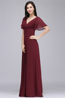 New V-neck A-line Long Evening Party Dress Pageant Prom Bridesmaid Gown Mother Of The Bride Gown
New V-neck A-line Long Evening Party Dress Pageant Prom Bridesmaid Gown Mother Of The Bride Gown