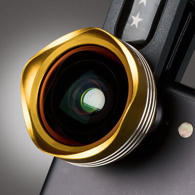 C&CFIVE three-in-one mobile phone lens wide-angle macro fisheye set five-layer lens HD Apple universal photo SLR no distortion external camera gold
C&CFIVE three-in-one mobile phone lens wide-angle macro fisheye set five-layer lens HD Apple universal photo SLR no distortion external camera gold