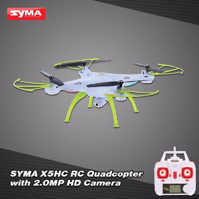 SYMA X5C 2MP HD FPV Camera 24GHz 4CH 6Axis RC Helicopter Quadcopter Gyro 4GB TF Card
SYMA X5C 2MP HD FPV Camera 24GHz 4CH 6Axis RC Helicopter Quadcopter Gyro 4GB TF Card