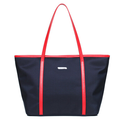 Let it be ladies shoulder bag handbag canvas handbag Oxford nylon cloth bag Europe&the United States commuter large capacity tote bag 20086099 red with dark blue regular number
Let it be ladies shoulder bag handbag canvas handbag Oxford nylon cloth bag Europe&the United States commuter large capacity tote bag 20086099 red with dark blue regular number