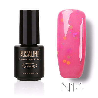 ROSALIND Gel 1S 7ml N01-24 Cheese Series Nail Gel Polish UV LED Glitter Manicure Nail Art Semi Permanent Soak Off gel lacquer
ROSALIND Gel 1S 7ml N01-24 Cheese Series Nail Gel Polish UV LED Glitter Manicure Nail Art Semi Permanent Soak Off gel lacquer