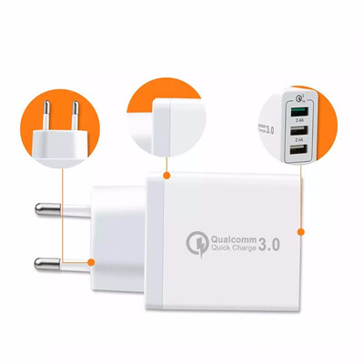 Quick Charge 30 Mobile Phone Charger for iPhone Galaxy Note 9 Fast Charger Adapter for Huawei Samsung Galaxy S9 S9 Plus
Quick Charge 30 Mobile Phone Charger for iPhone Galaxy Note 9 Fast Charger Adapter for Huawei Samsung Galaxy S9 S9 Plus