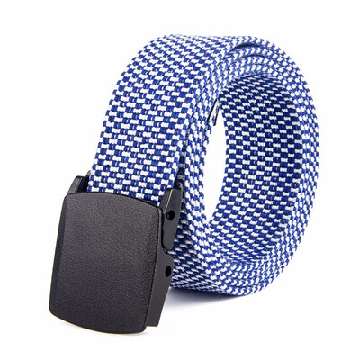 Metal-free buckle belt striped canvas belt woven belt canvas belt casual cotton belt
Metal-free buckle belt striped canvas belt woven belt canvas belt casual cotton belt