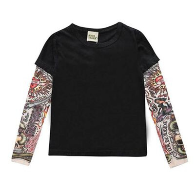 2018 Boy Clothes Cotton T-shirt Long Sleeve Children Tee Shirts Novelty Tattoo Sleeve Baby Girl Tops Spring&autumn KidsTop
2018 Boy Clothes Cotton T-shirt Long Sleeve Children Tee Shirts Novelty Tattoo Sleeve Baby Girl Tops Spring&autumn KidsTop