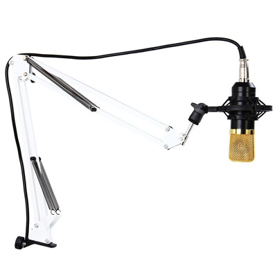 NB - 35 Professional Adjustable Metal Suspension Scissor Arm Microphone Stand Holder for Mounting on Desk Table Top
NB - 35 Professional Adjustable Metal Suspension Scissor Arm Microphone Stand Holder for Mounting on Desk Table Top