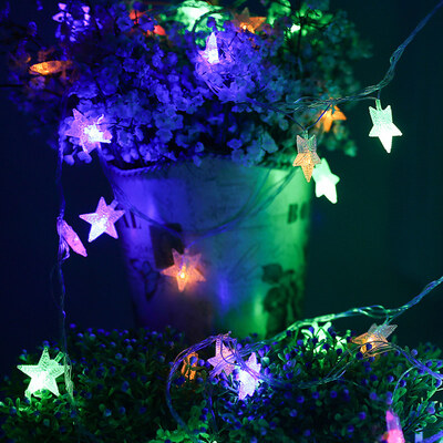 Inkfish LED star lights small lights flashing lights lights stars girl heart room bedroom romantic layout net red decorative lights color star lights 3 meters 20 lights battery
Inkfish LED star lights small lights flashing lights lights stars girl heart room bedroom romantic layout net red decorative lights color star lights 3 meters 20 lights battery