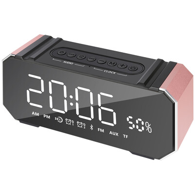 TOPROAD Time Clock Bluetooth Speaker Portable LCD Display MP3 Speakers Wireless Stereo Subwoofer Soundbox Support Radio USB TF
TOPROAD Time Clock Bluetooth Speaker Portable LCD Display MP3 Speakers Wireless Stereo Subwoofer Soundbox Support Radio USB TF