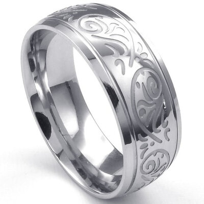 Hpolw Mens Stainless Steel streaks flower silver Ring, Engraved Florentine Design Charm Casual and refined, modern and elegant
Hpolw Mens Stainless Steel streaks flower silver Ring, Engraved Florentine Design Charm Casual and refined, modern and elegant
