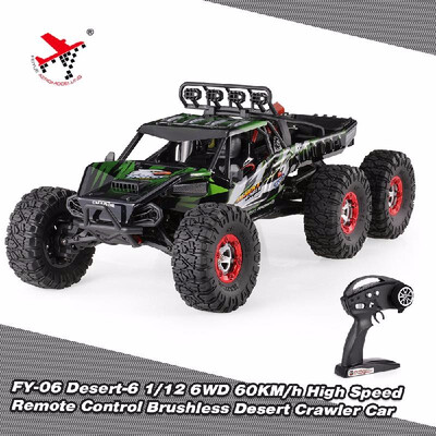 Original FEIYUE FY-06 Desert-6 112 6WD 24G 60KMh High Speed Remote Control Brushless Desert Crawler Car
Original FEIYUE FY-06 Desert-6 112 6WD 24G 60KMh High Speed Remote Control Brushless Desert Crawler Car