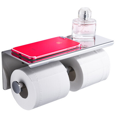 Lyle Shidan Larsd LD8805 roll holder punched stainless steel mobile phone holder bathroom hand paper toilet paper holder toilet tissue box double
Lyle Shidan Larsd LD8805 roll holder punched stainless steel mobile phone holder bathroom hand paper toilet paper holder toilet tissue box double