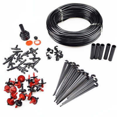23M Hose 10 Drippers Plant Watering Kits Garden Eqiupment DIY Micro Drip Irrigation System Automatic Gardening
23M Hose 10 Drippers Plant Watering Kits Garden Eqiupment DIY Micro Drip Irrigation System Automatic Gardening