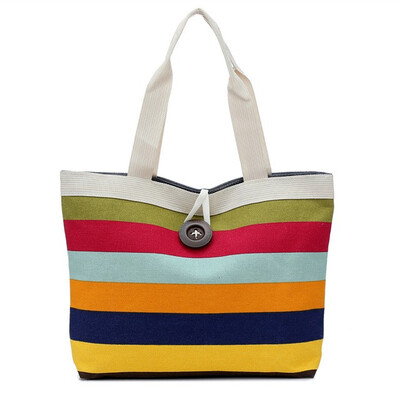SMOOZA 2018 new Handbags Stripe Canvas Women Large Capacity Female Shopping Zipper Bag Canvas Designer Handbags High Quality bag
SMOOZA 2018 new Handbags Stripe Canvas Women Large Capacity Female Shopping Zipper Bag Canvas Designer Handbags High Quality bag