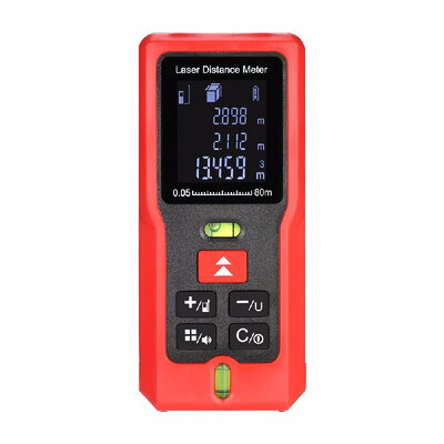 80m262ft minft Mini Handheld LCD Digital Laser Distance Meter with 2 Bubble Levels Range Finder Diastimeter Distance Area Volum
80m262ft minft Mini Handheld LCD Digital Laser Distance Meter with 2 Bubble Levels Range Finder Diastimeter Distance Area Volum