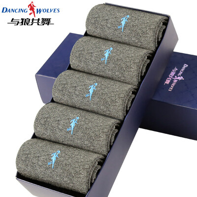 Dance with wolves DANCING WOLVES socks mens cotton tube socks breathable sweat-absorbent cotton socks business casual cotton socks 5 dark gray code
Dance with wolves DANCING WOLVES socks mens cotton tube socks breathable sweat-absorbent cotton socks business casual cotton socks 5 dark gray code