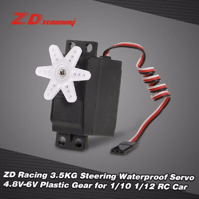 Romacci ZD Racing 35KG Steering Servo 48V-6V 010sec60°Plastic Gear Waterproof Servo for 110 112 RC Car
Romacci ZD Racing 35KG Steering Servo 48V-6V 010sec60°Plastic Gear Waterproof Servo for 110 112 RC Car