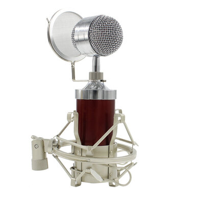 Professional BM 8000 Sound Studio Recording Condenser Microphone with 35mm Plug Stand Holder for Personal Audio Recording KTV
Professional BM 8000 Sound Studio Recording Condenser Microphone with 35mm Plug Stand Holder for Personal Audio Recording KTV