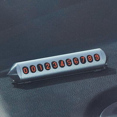 Di Galen car temporary parking number plate safety hammer two in one escape hammer multi-function sunscreen hidden parking card car supplies frosted silver
Di Galen car temporary parking number plate safety hammer two in one escape hammer multi-function sunscreen hidden parking card car supplies frosted silver