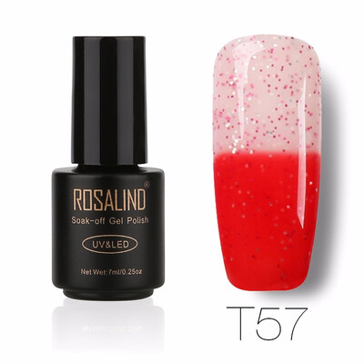 ROSALIND Gel 1S 7ML Changing Temperature Nail Polish UV LED Glitter Manicure Nail Art Semi Permanent Soak Off Gel Lacquer
ROSALIND Gel 1S 7ML Changing Temperature Nail Polish UV LED Glitter Manicure Nail Art Semi Permanent Soak Off Gel Lacquer