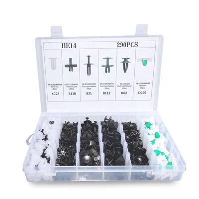 CNIKESIN HE14 290PCS Mixed Auto Fastener Car Plastic Rivet Clips Bumper Fender Retainer Clips Fastener for BMW e46 e36 e90 e60
CNIKESIN HE14 290PCS Mixed Auto Fastener Car Plastic Rivet Clips Bumper Fender Retainer Clips Fastener for BMW e46 e36 e90 e60